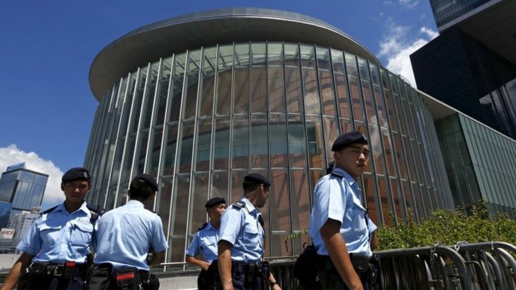 Nine arrests over HK 'bomb plot'