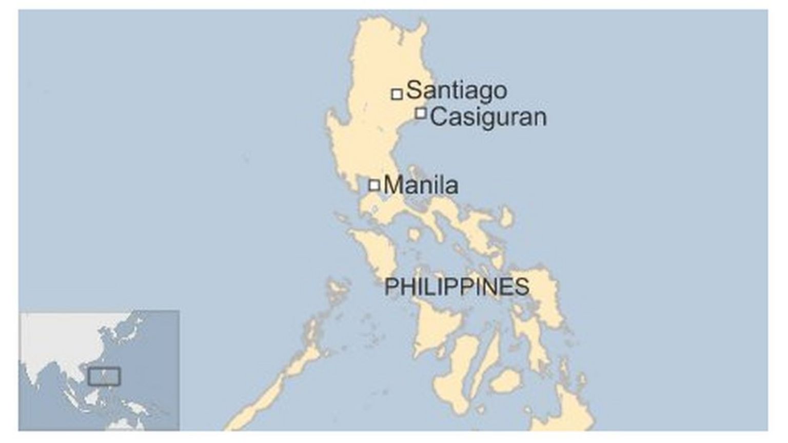 Map of Philippines