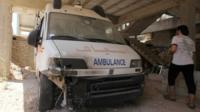 تاکنون چند بیمارستان در حلب هدف قرار گرفته است