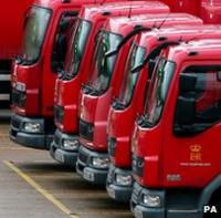 Royal Mail lorries