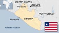 Map of Liberia