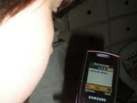 Girl with text