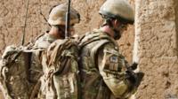 British soldiers in Afghanistan