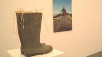Gwaith buddugol Bedwyr Williams yn yr Eisteddfod Genedlaethol yn Wrecsam 2012