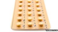 A stock image of birth control pills