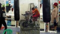 Women in Somali gym