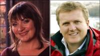 Lorraine Kelly and Aled Jones
