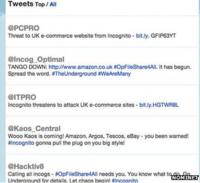 Simulated Twitter feed