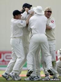 Surprising triumph: England winning the Ashes against Australia in 2005