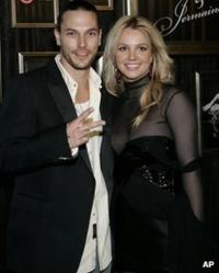 Kevin Federline and Britney Spears