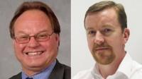 Allan Pennington (ch) a Paul Penlington (dde)