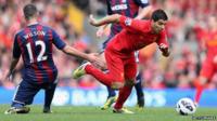 Luis Suarez against Stoke City