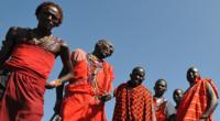 Maasai men in Kenya