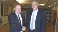 Darren Millar a Rob Peterson