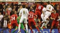 Chico Flores yn sgorio i Abertawe