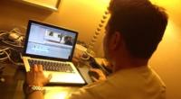 Ricky at work in Washington DC