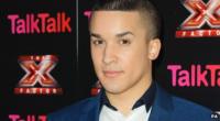 Jahmene Douglas at an X Factor press event.