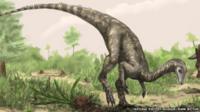 An artist's impression of Nyasasaurus parringtoni