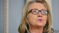 US Secretary of State Hillary Clinton