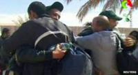 Freed hostages