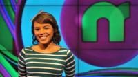 Newsround presenter Leah Gooding