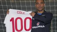 Ashley Cole set to make 100th appearance for England