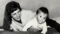 Sylvia Plath with her son Nick