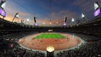 Olympic Stadium in London