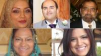 Bilques Hayat, Mohammed Isshaq, Shaukat Ali Hayat, Abida Hayat a Saira Zenub