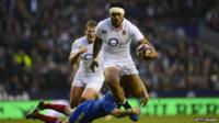 Manu Tuilagi sealed the win, which means England could still win the Grand Slam