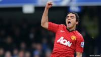 A brilliant goal from Brazilian defender Rafael helped United extend their league lead to 15 points.