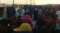 Stalls at Zaatari refugee camp