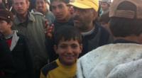 People at Zaatari refugee camp