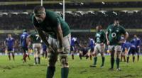 Ireland players catch their breath