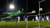 Wayne Rooney scores against San Marino