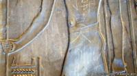 This photo taken at the Luxor Temple in Egypt on 6 May 2013 shows graffiti reportedly from a Chinese tourist