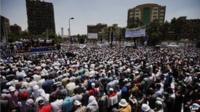 Morsi supporters rally in Egypt. Photo: 21 June 2013