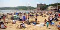 A busy beach