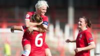 Jess Fishlock yn nhîm Cymru