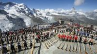 alphorn players