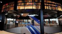 Internal shot of Library of Birmingham