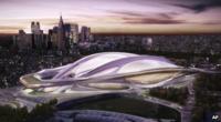 Artist impression of the 2020 Tokyo Olympic Stadium