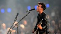 Alex Turner from the Arctic Monkeys