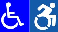 The current access symbol and the new design