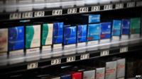 Cigarette packets