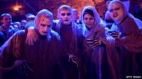 Ghoulish fancy dress costumes