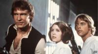 Carrie Fisher, Mark Hamill, Harrison Ford