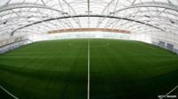 A training pitch at the National Football Centre