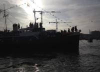 Black Pete ship arriving
