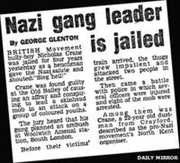 Story from the Daily Mirror on Nicky Crane sentencing